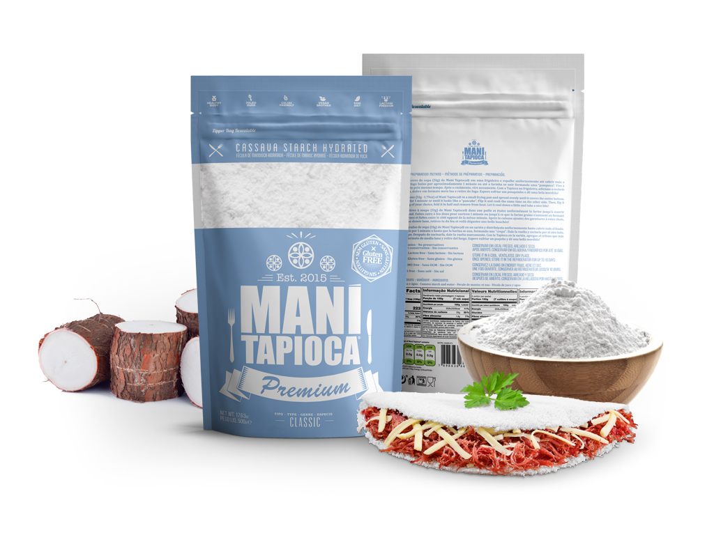 TAPIOCA MANI HIDRATADA PREMIUM 500G
