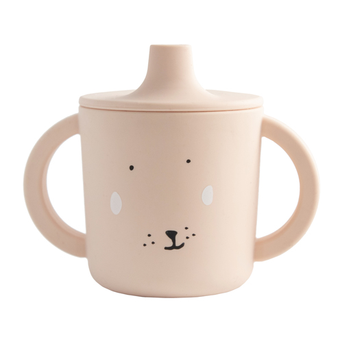 Tasse d'apprentissage en silicone Mrs. Rabbit - Rose - TRIXIE
