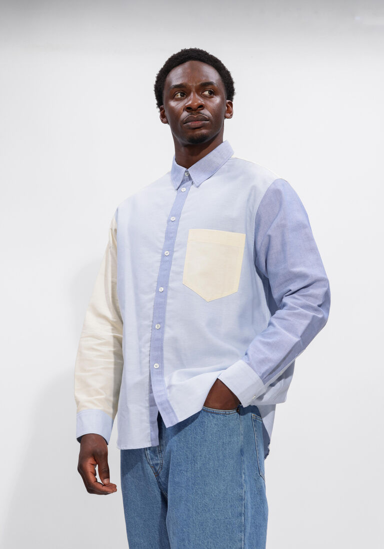 kleur n.v.t. isabel marant casual overhemd nathael shirt
