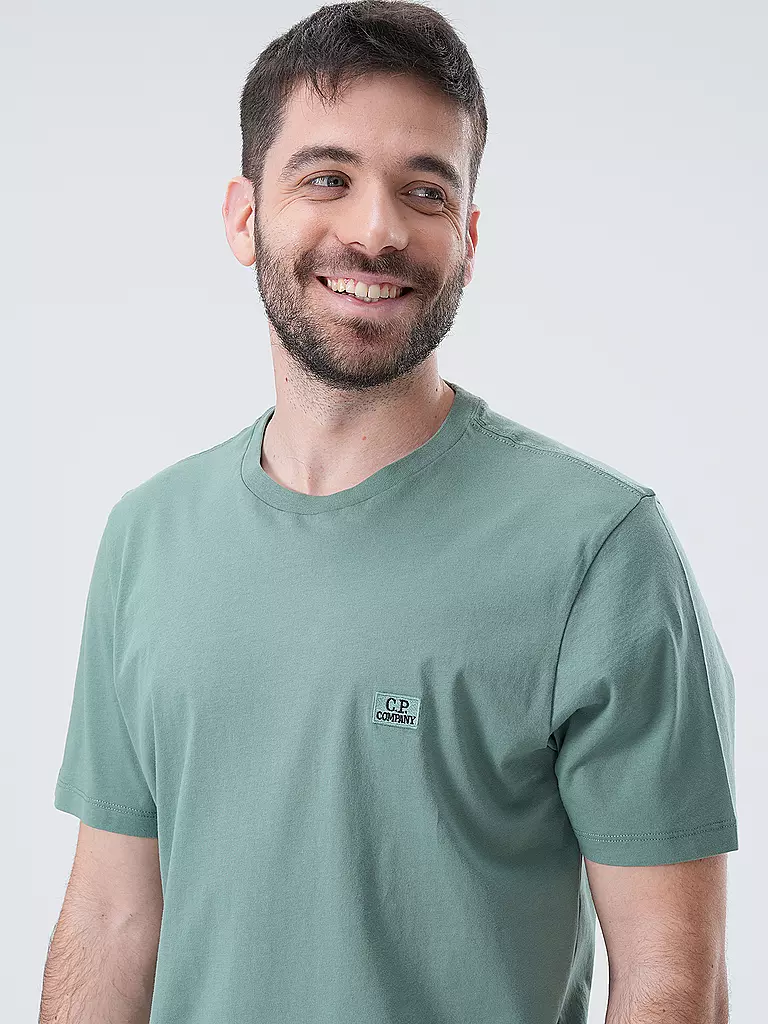 CP COMPANY T-Shirt hellgrün