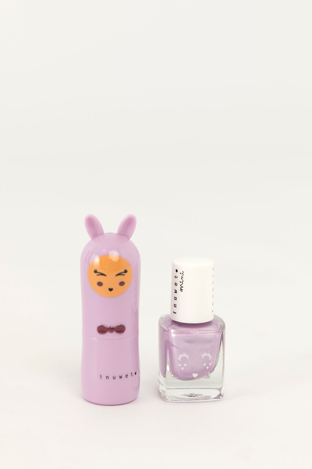 Inuwet duo make-up set lippenbalsem en nagellak