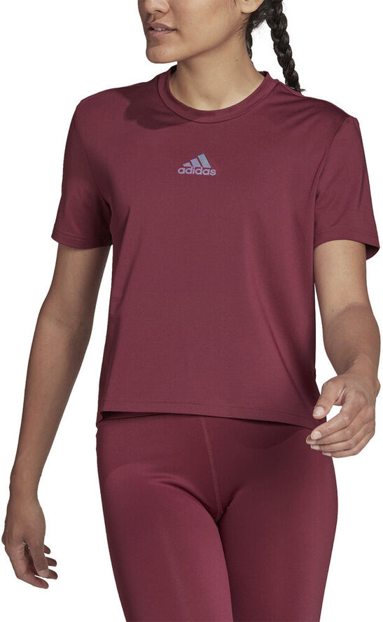 adidas AEROREADY You for You Sport trænings T-shirt Rød