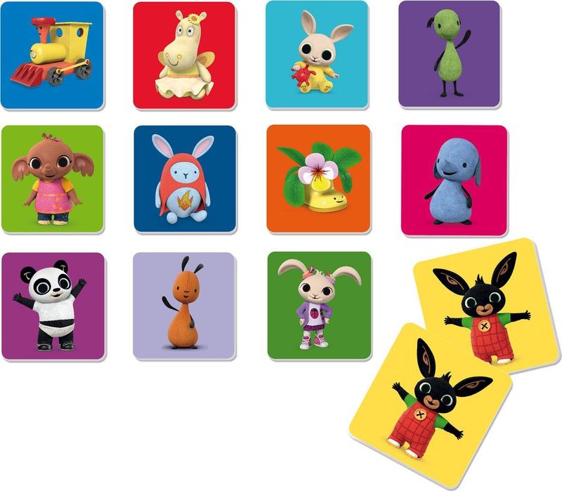 Lisciani - Bing Memory - Educatief Spel - Multikleur - Karton - Voor Kinderen Vanaf 1 Jaar