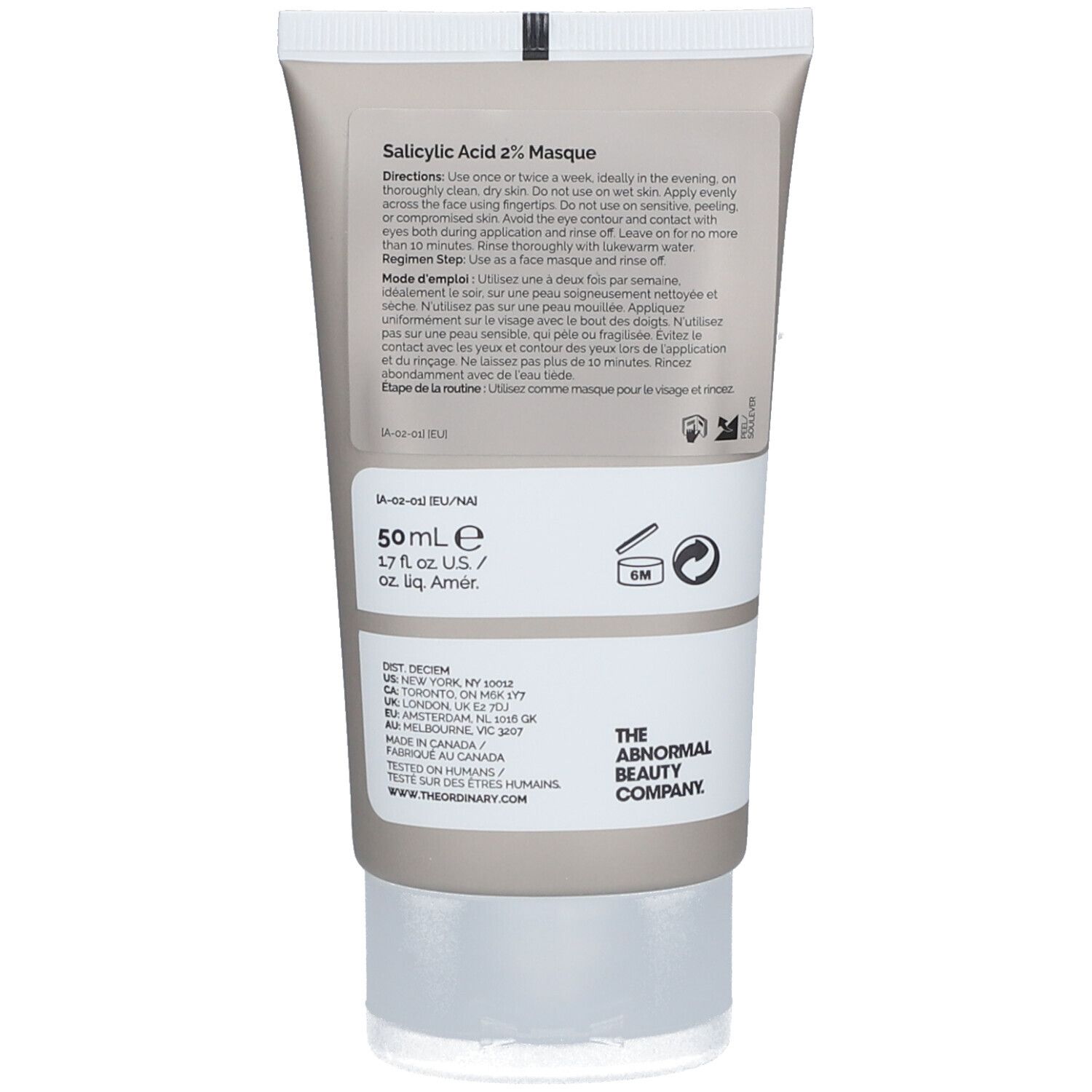 The Ordinary Salicylic Acid 2% Mask
