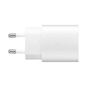 (25W) USB C Super Fast Charging Schnell Ladegerät Power Delivery 3.0 (EP-TA800NWEGEU) - Weiss