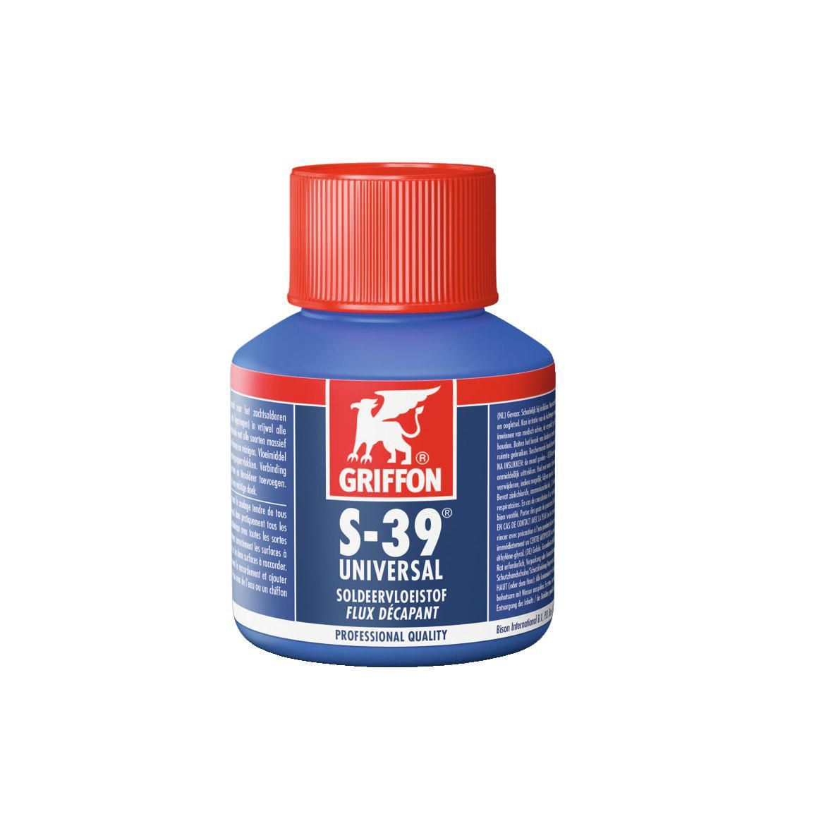 Griffon Soldeervloeistof Universal S-39 80ml Transparant - 1230005