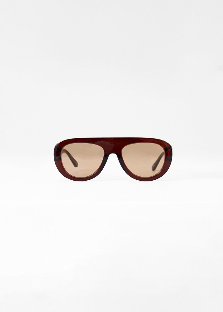 Britt zonnebril burgundy