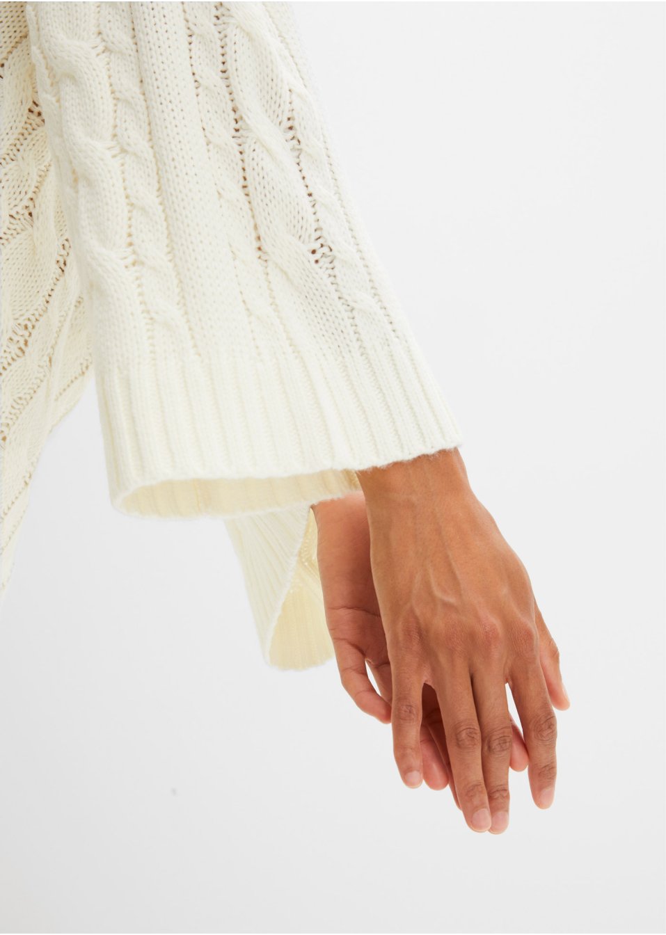 Pull oversized avec torsades