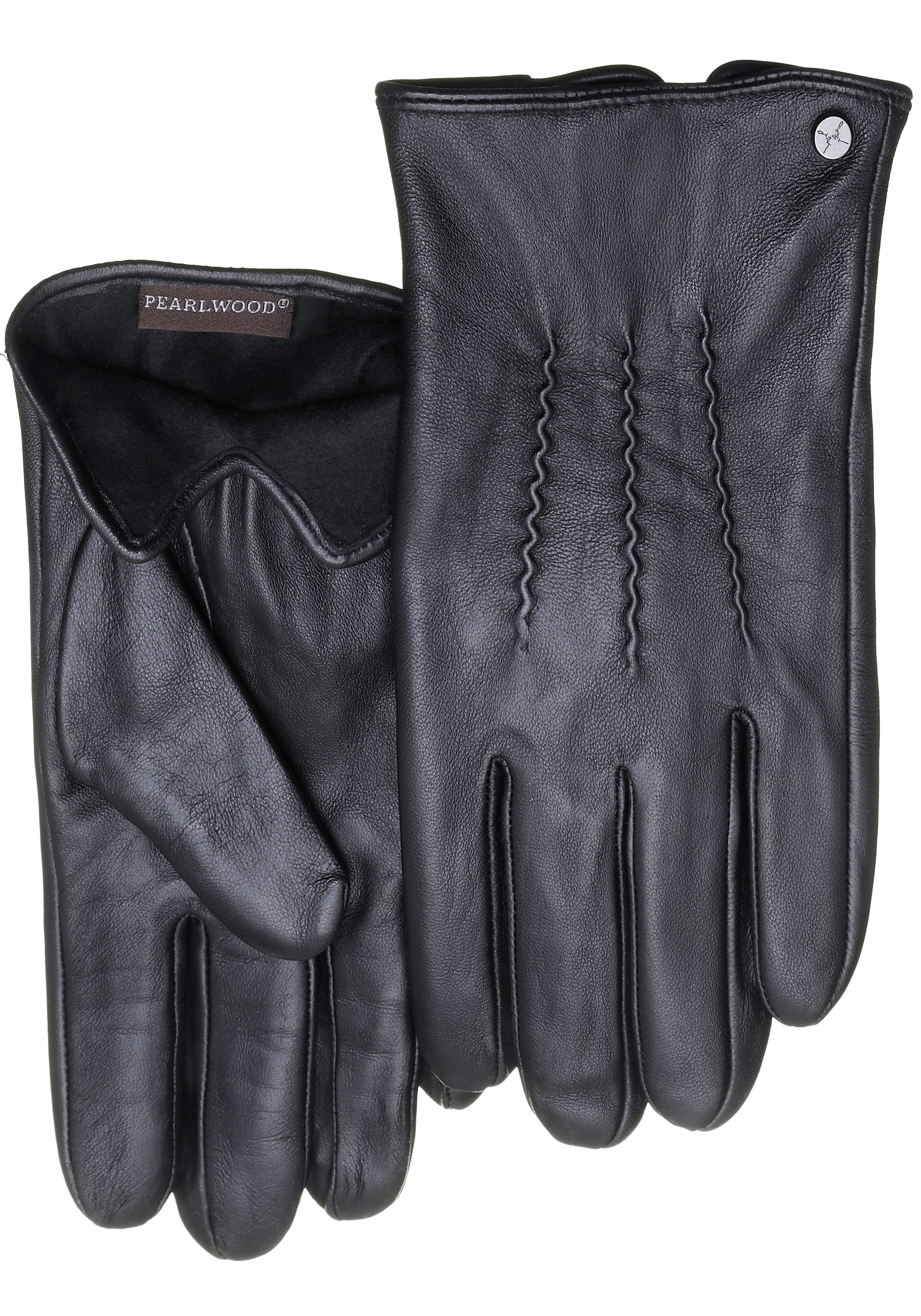 PEARLWOOD Lederhandschuhe »Gates«, , weiches Innenfutter aus Fleece