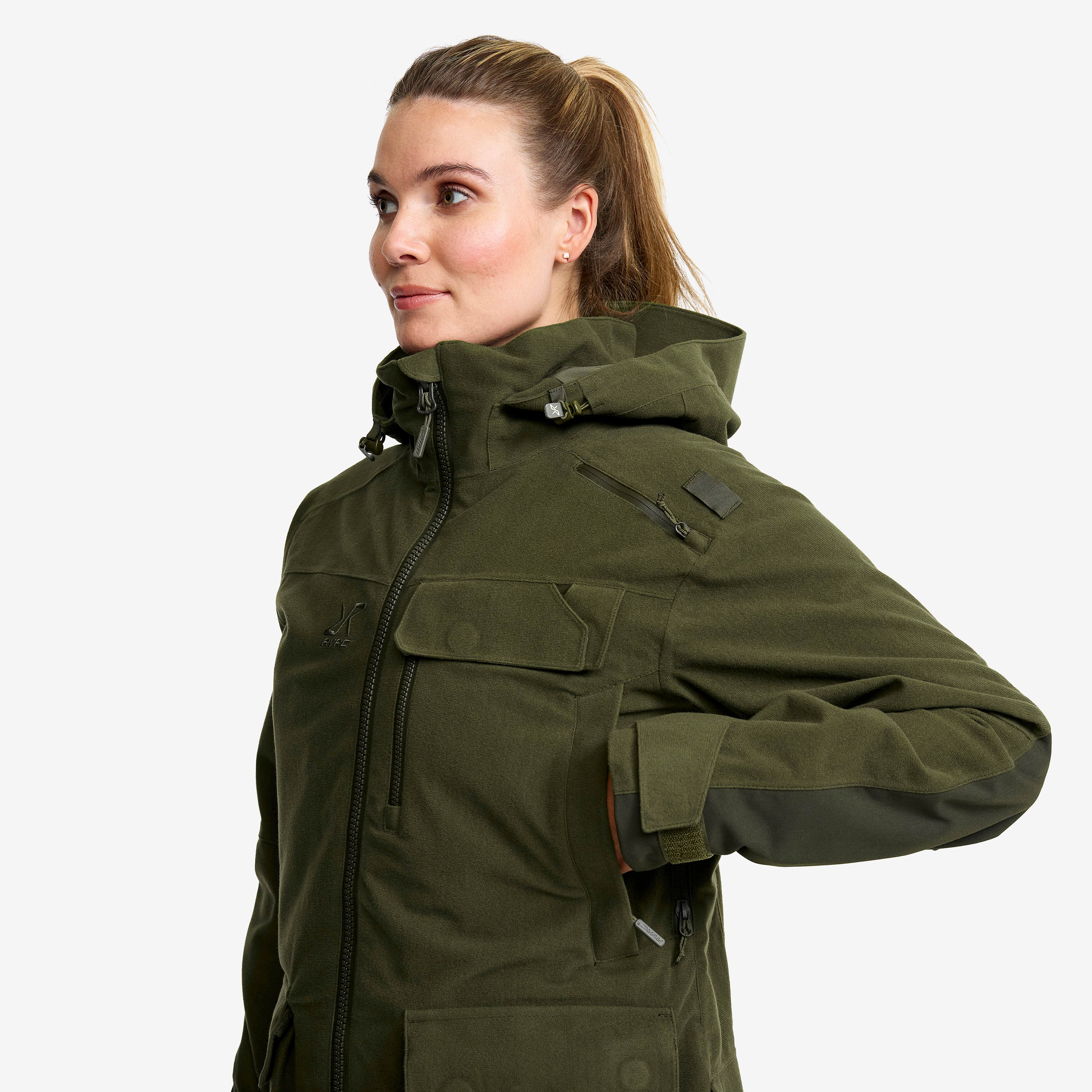 Trace Silent Pro 2L Jacket Dame Deep Depths