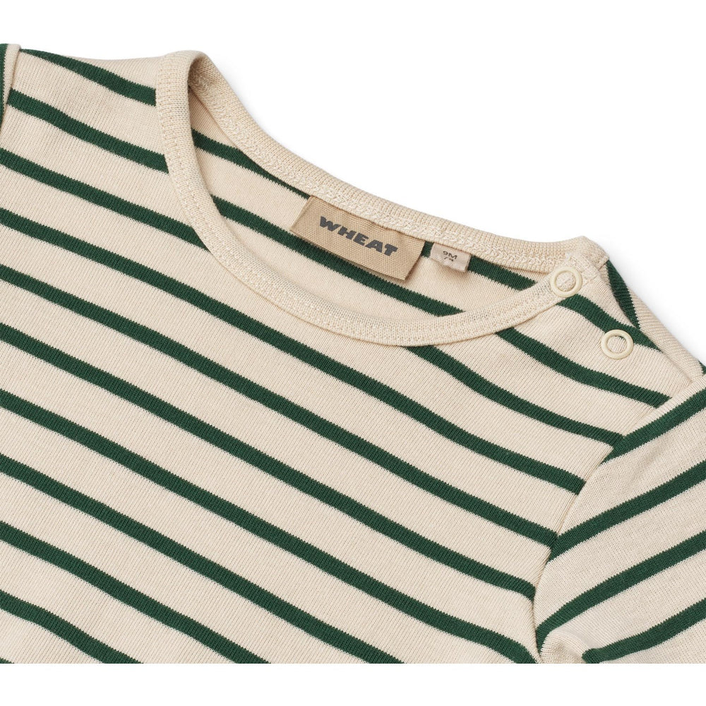 Køb Wheat Green Stripe Body L/S Berti