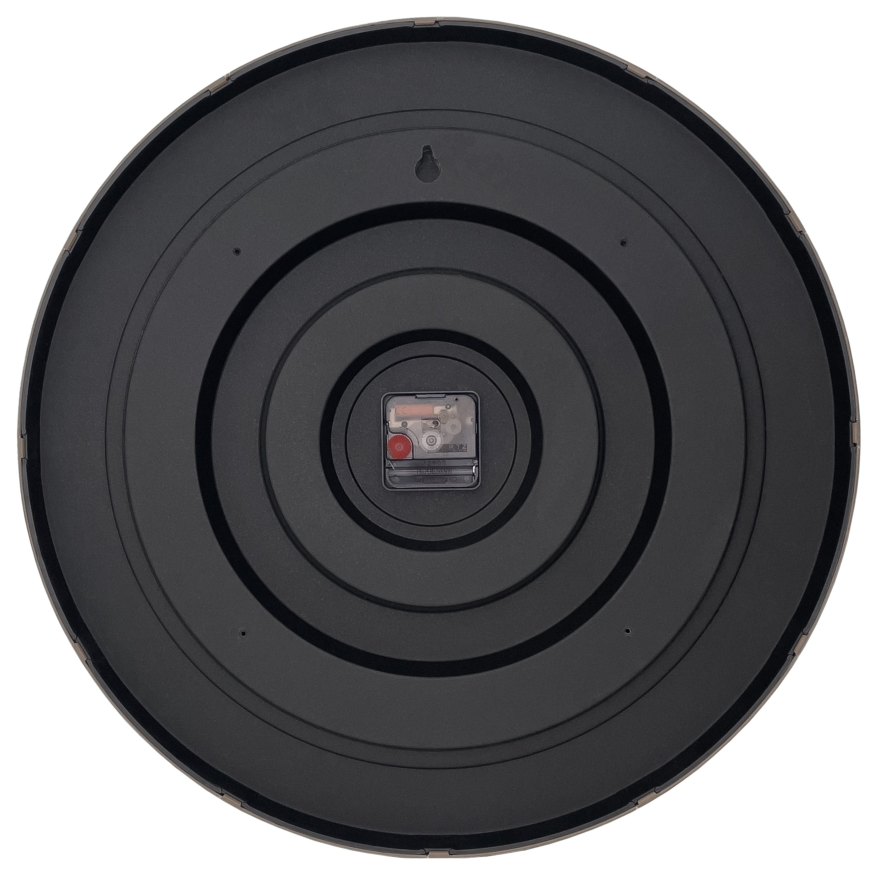 NeXtime - Wandklok 50cm - Stil - Zwart - Plastic - NeXtime 'Dickens