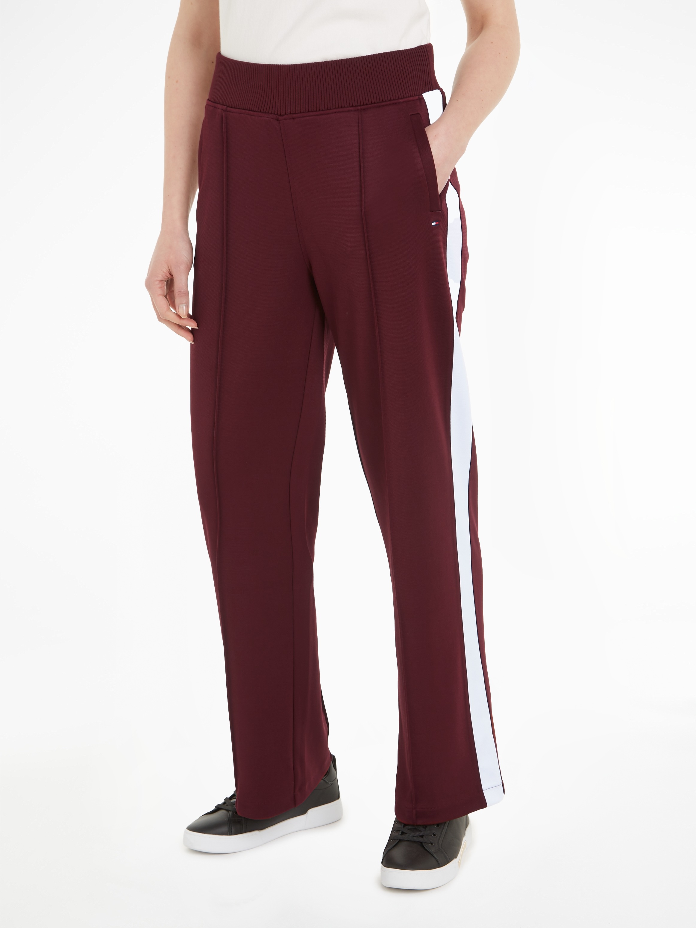 Tommy Hilfiger Sweathose »BLOCKED STRIPE RW PANT«  mit Logostickerei