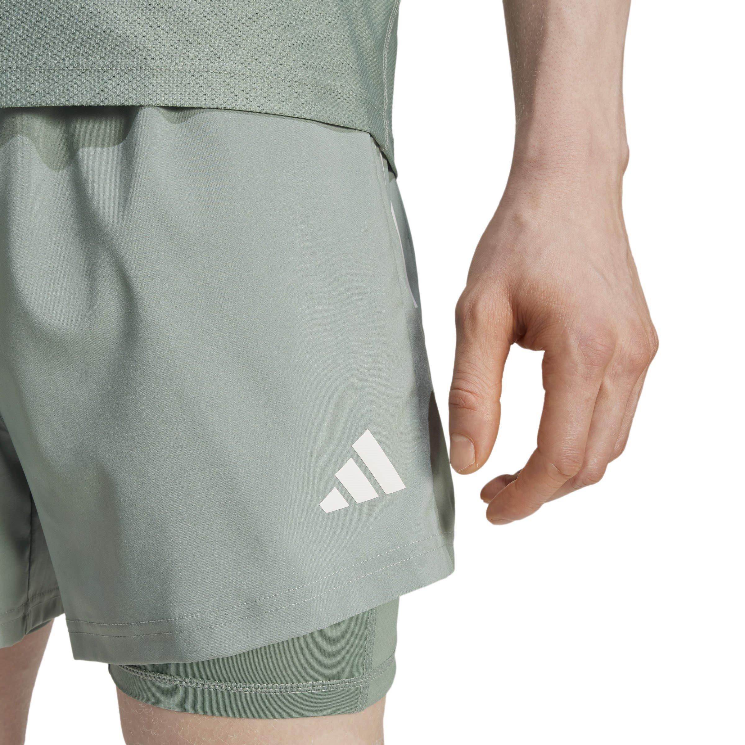 adidas Own the Run 2 in 1 Running Shorts Mens