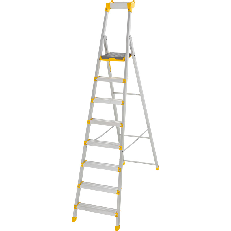 W.steps Enkel oploopbare trap 55P 8 treden (1950 mm)