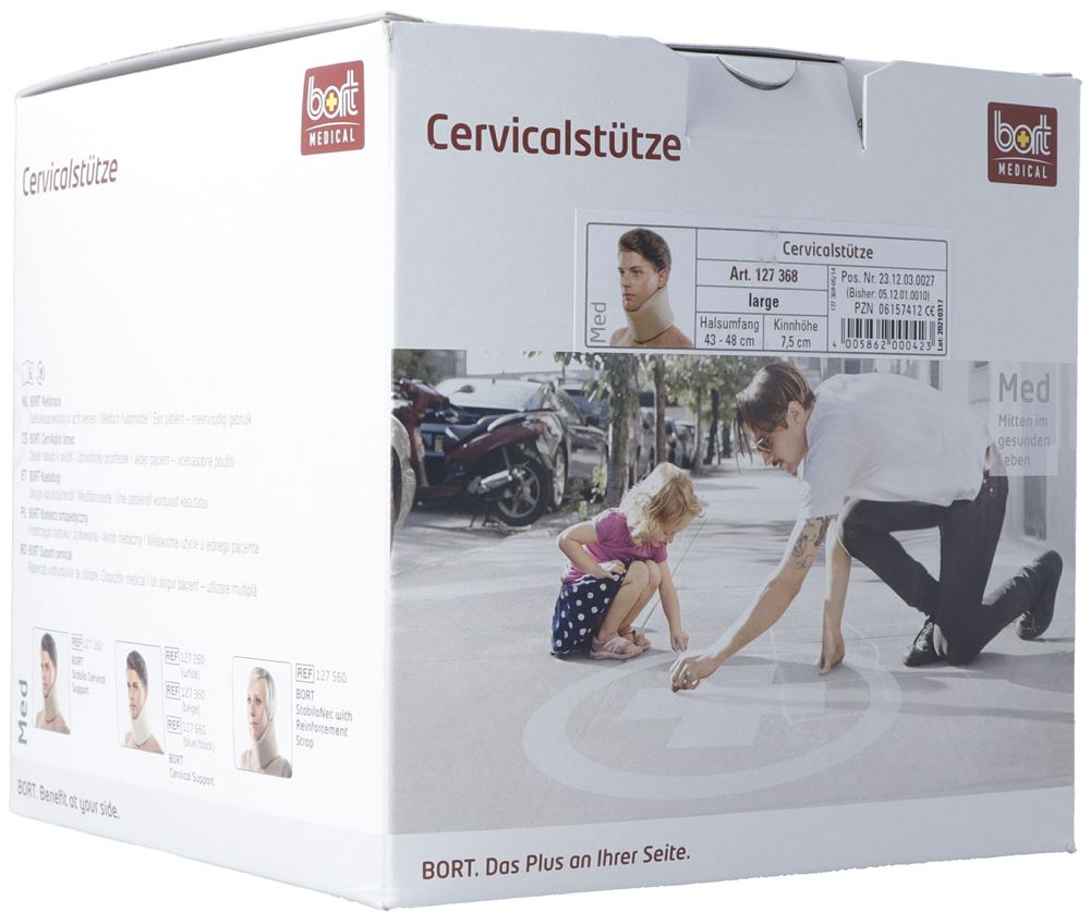 BORT Cervicalstütze 7.5cm L -48cm beige 1 Stk
