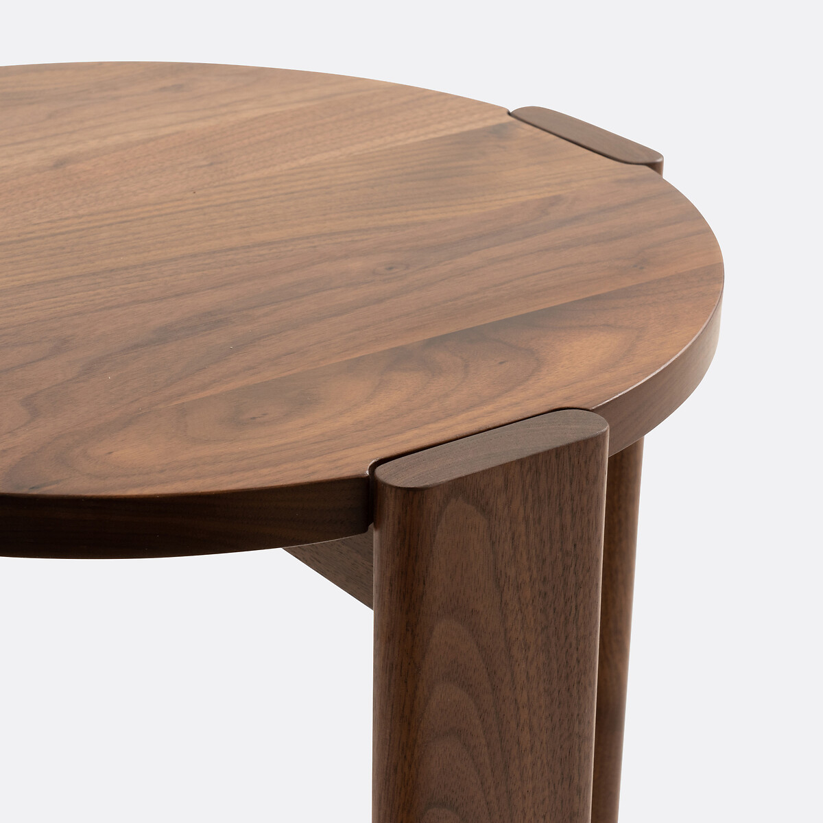 LA REDOUTE INTERIEURS<br>Mesa lateral ou de cabeceira em nogueira POKHARA