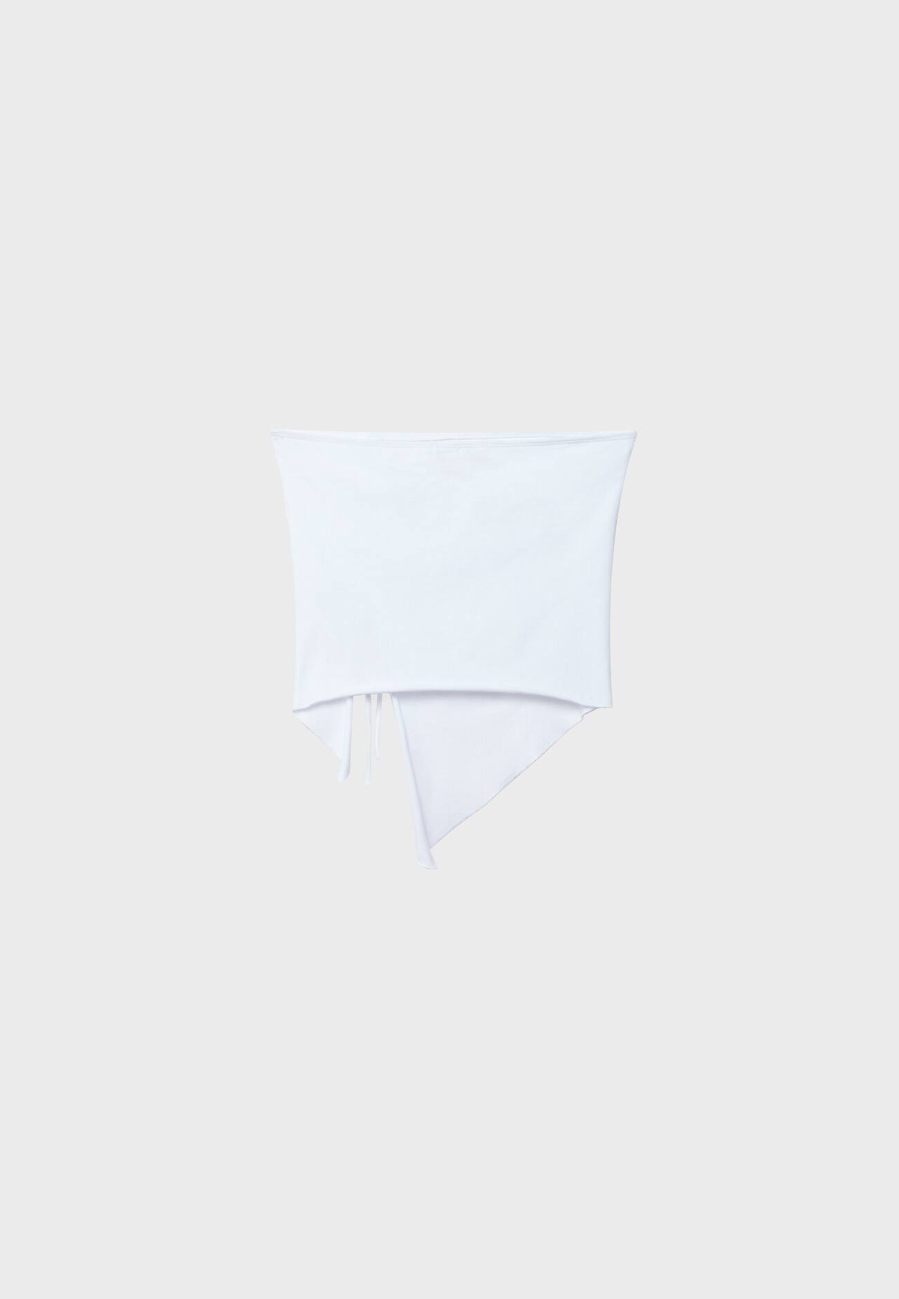 Camiseta franzida