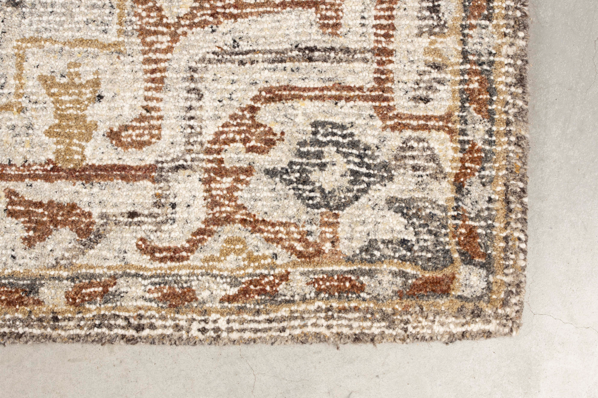 Dutchbone vloerkleed Amori Dutchbone Amori Vloerkleed 160x230 Grijs/Bruin