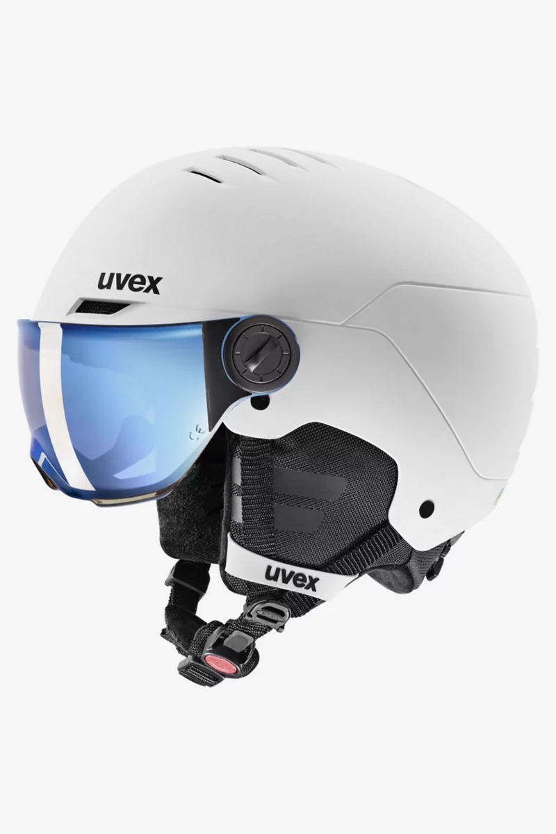uvex rocket visor Kinder Skihelm