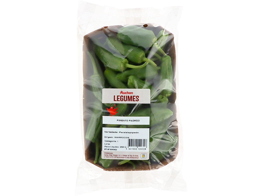 PIMENTO PADRÃO AUCHAN 250 G