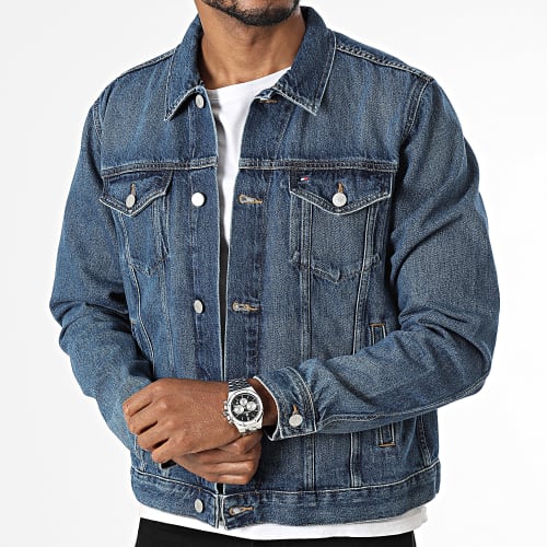 Surchemise En Jean Trucker 2110 Bleu Denim
