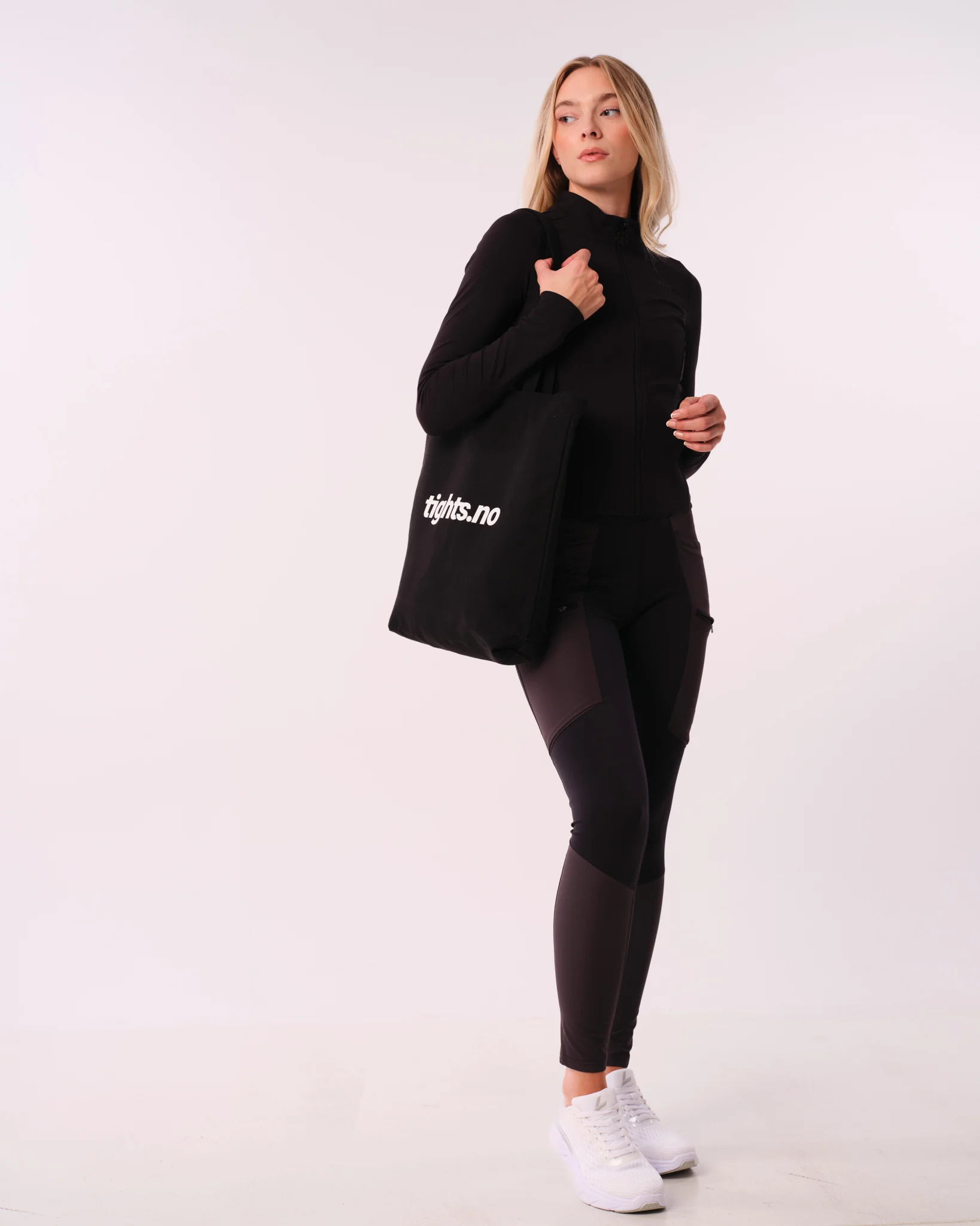 Tights.no No Excuses Tote Black - One Size
