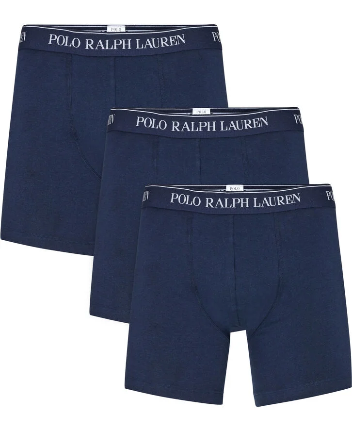 Polo Ralph Lauren Boxer Brief 3-Pack 3pk cr nvy/cr nvy/ cr nvy