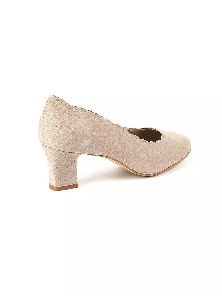 DIRNDL & BUA Trachtenschuhe - Pumps beige