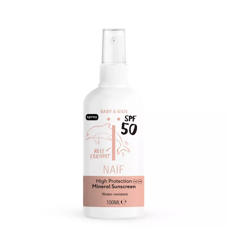 Naïf Sonnenschutzspray Mineral Baby & Kind LSF50 100 ml