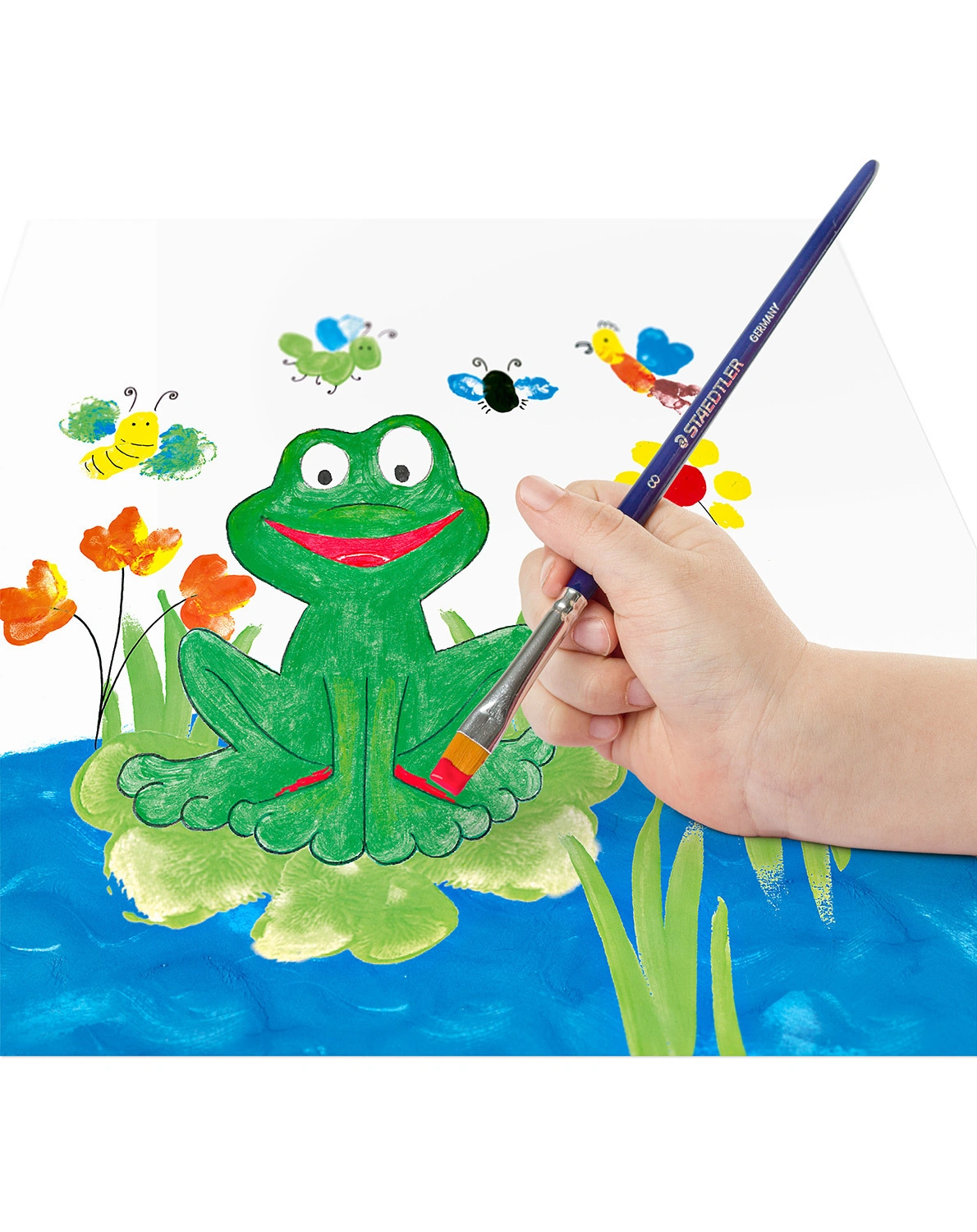 Fingermalfarbe NORIS JUNIOR 4er Set