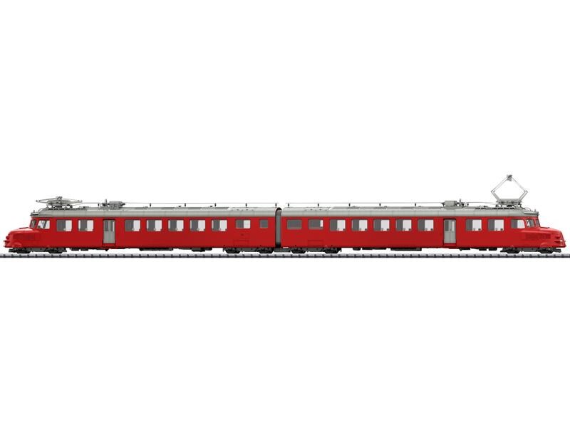 Trix Doppel-Triebwagen RAe 4/8 «Churchill» H0 Elektrischer Doppel-Triebwagen RAe 4/8 «Churchill-Pfeil» der SBB