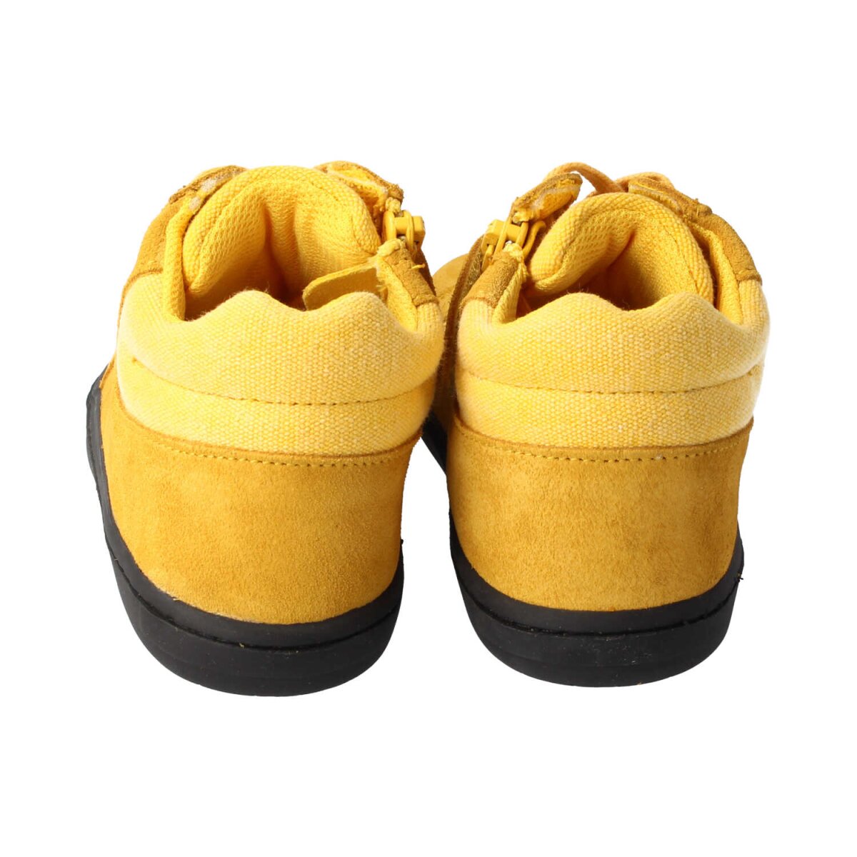 WL32051-4 mustard STAY-HAPPY velours textil laces zipper Weite/W