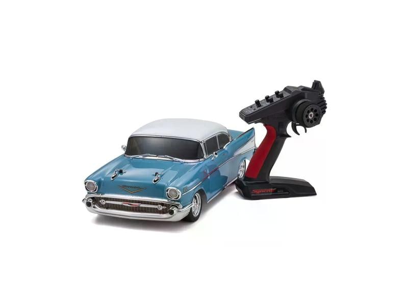 Kyosho Serienwagen Fazer MK2 1957 Chevy Bel Air Coupe 1:10, 4WD On-Road Modell mit Detaillierter 1957 Chevrolet Bel Air Coupe Karosserie