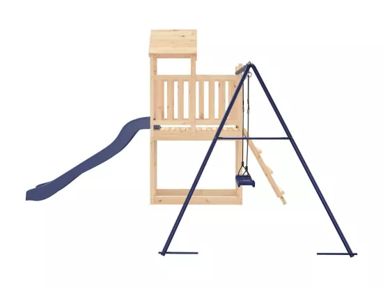 Aire de jeux d'extérieur bois de pin massif