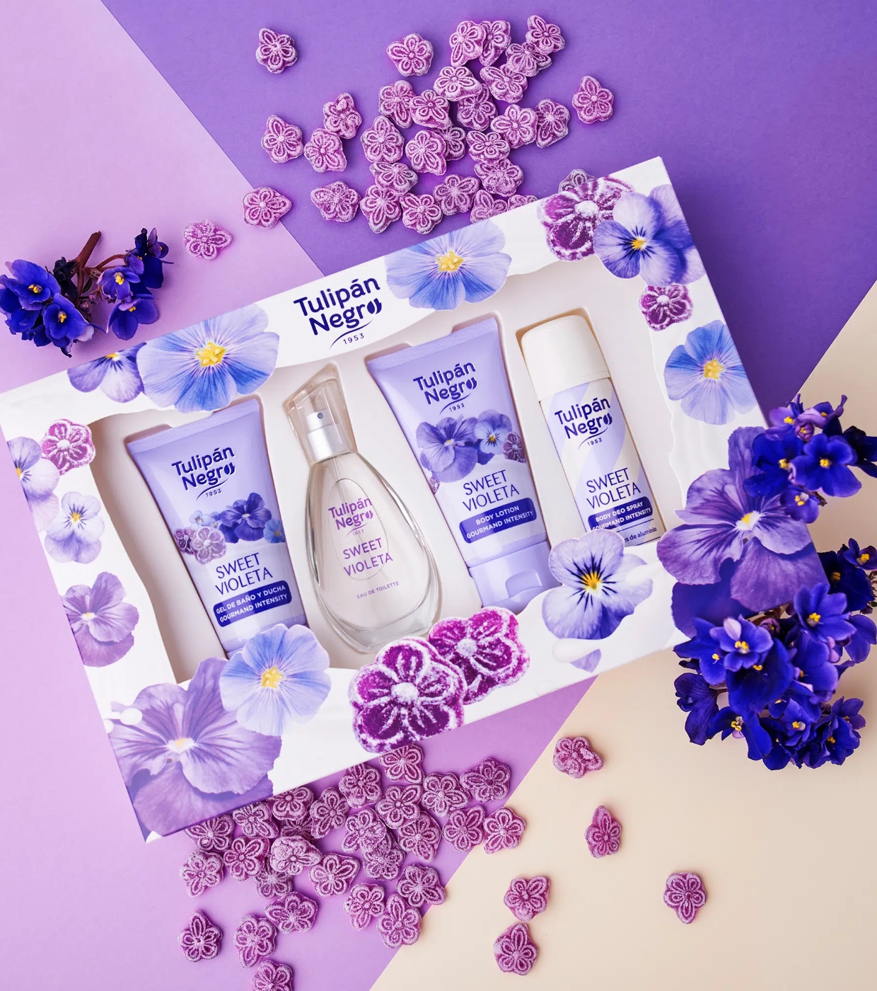 Tulipán Negro - *Gourmand Intensity* - Conjunto de Presente - Sweet Violeta