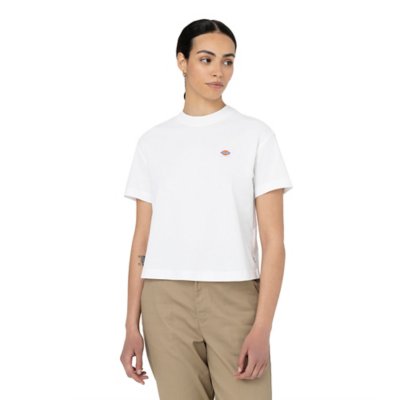Tee-shirt à manches courtes femme Oakport Boxy W BLANC DICKIES