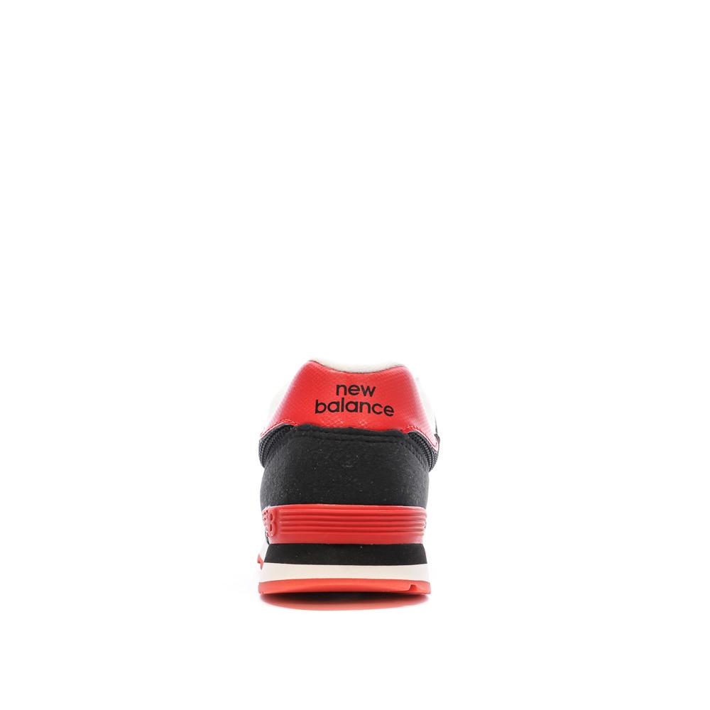 New Balance Baskets Noires/Rouges Garçon New Balance Gc515