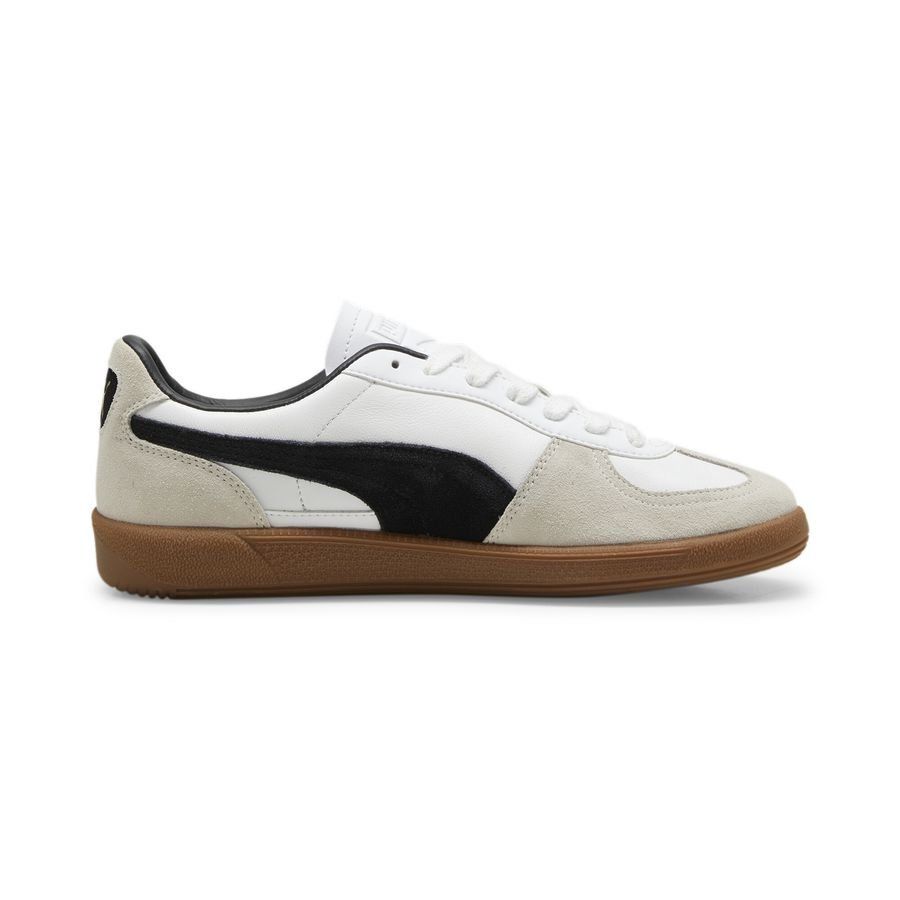 PUMA Chaussures Palermo Cuir - Blanc/Gris/Noir