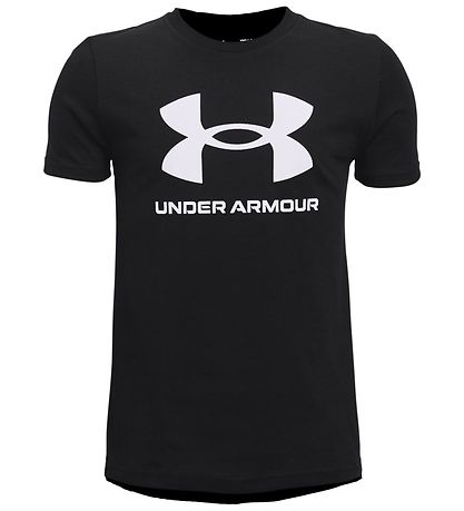 Under Armour T-Shirt - Sportsyle Logo - Schwarz