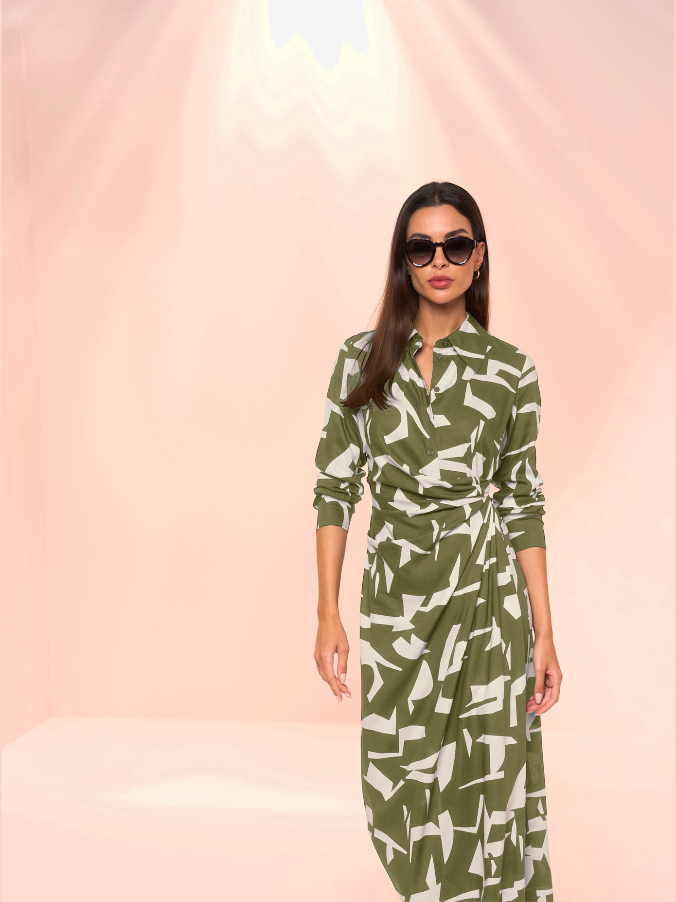 Robe imprimée qualité tissée