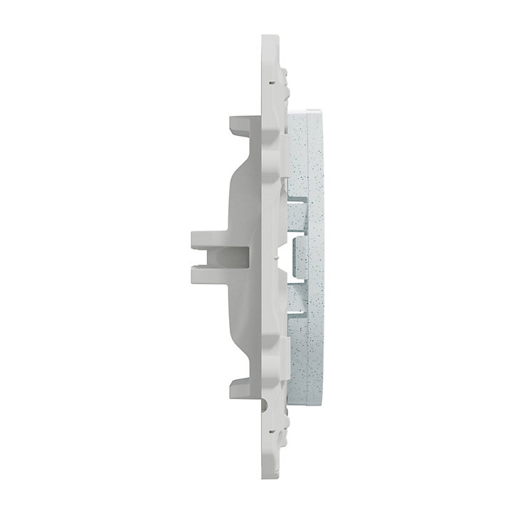 Obturateur fixation par vis Odace recyclé Schneider Electric blanc