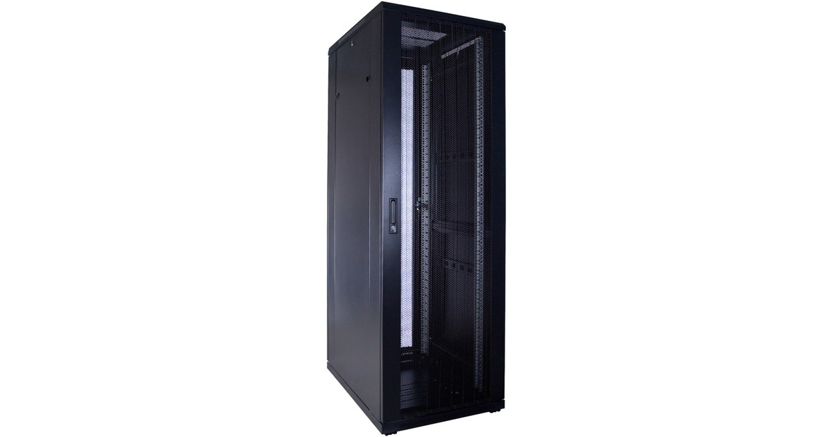 DSI37U serverkast met geperforeerde deur - DS6837PP server rack  (Zwart, 600 x 800 x 1800mm)
