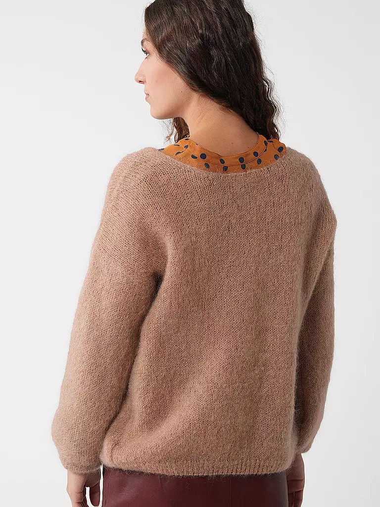 AMERICAN DREAMS Cardigan CORNELIA hellbraun