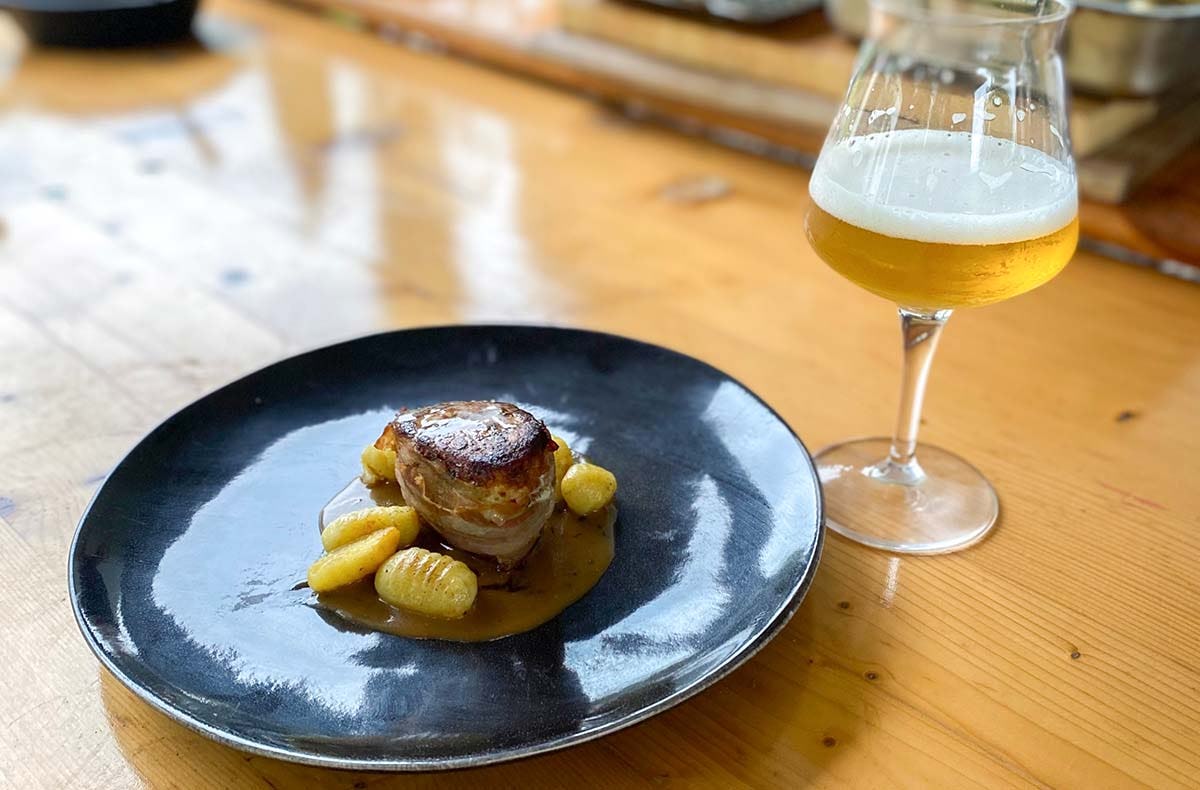 Bier Tasting mit BBQ Buch am Erlbach