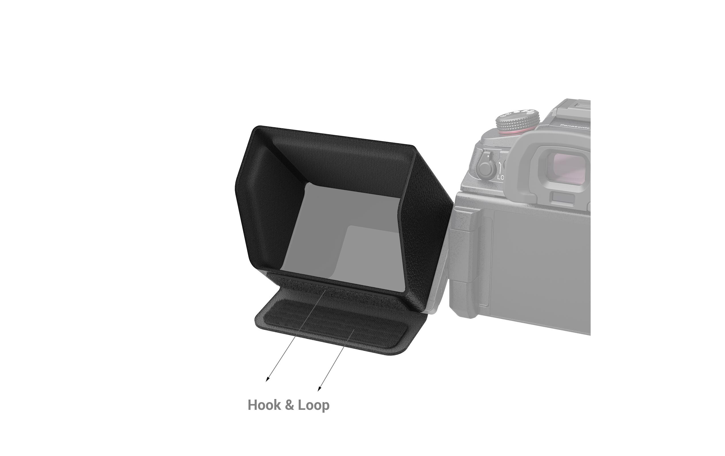 Sonnenblende für Panasonic LUMIX GH6Sonnenblende für Panasonic LUMIX GH6 Kamera