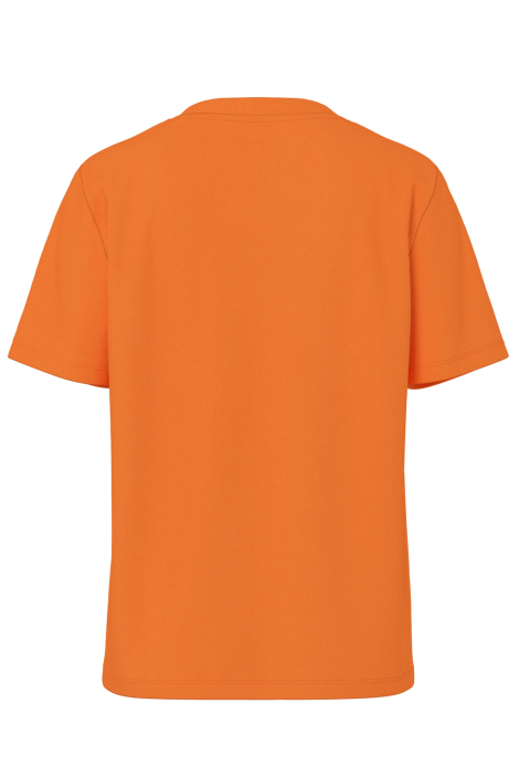 Pieces oranje dames t-shirt