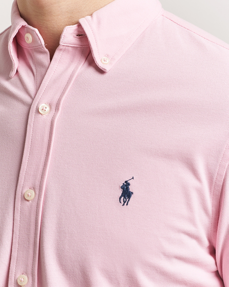 Polo Ralph Lauren Featherweight Mesh Shirt Garden Pink