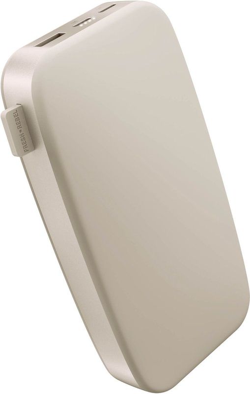 Fresh 'n Rebel - Powerbank 24000 mAh - Silky Sand - Snelladen