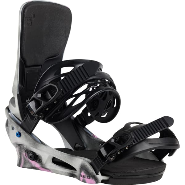 Fixation snowboard BURTON CARTEL X GRAY/PINK